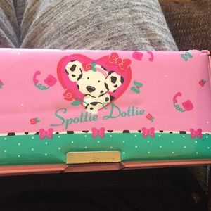 rare!! spottie dottie pencil case